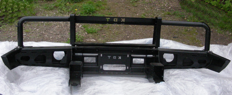 картинка Бампер передний KDT силовой со съемным кенгурином для LAND ROVER DISCOVERY