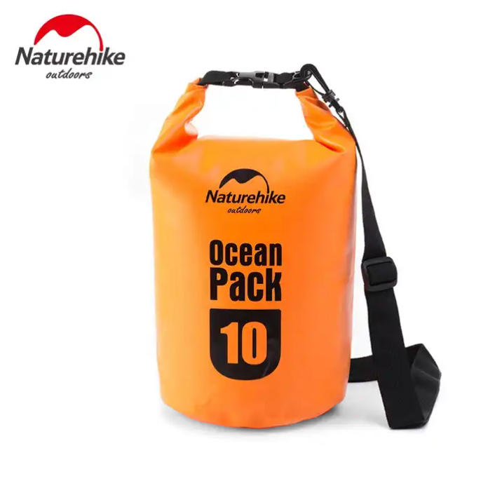 картинка Гермомешок Naturehike Ocean Pack 10 л. (оранжевый)