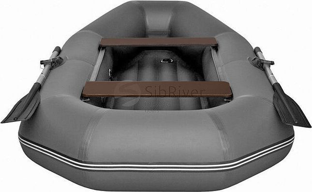 картинка Надувная лодка ПВХ Агул 255 НД, серый, SibRiver