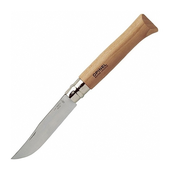 картинка Нож Opinel №12, нержавеющая сталь, рукоять из бука, 001084
