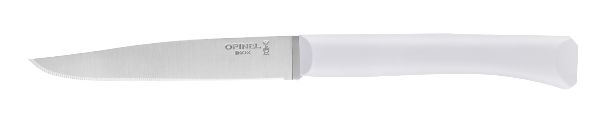 картинка Нож столовый Opinel N°125 , полимерная ручка, нерж, сталь, белый. 001900
