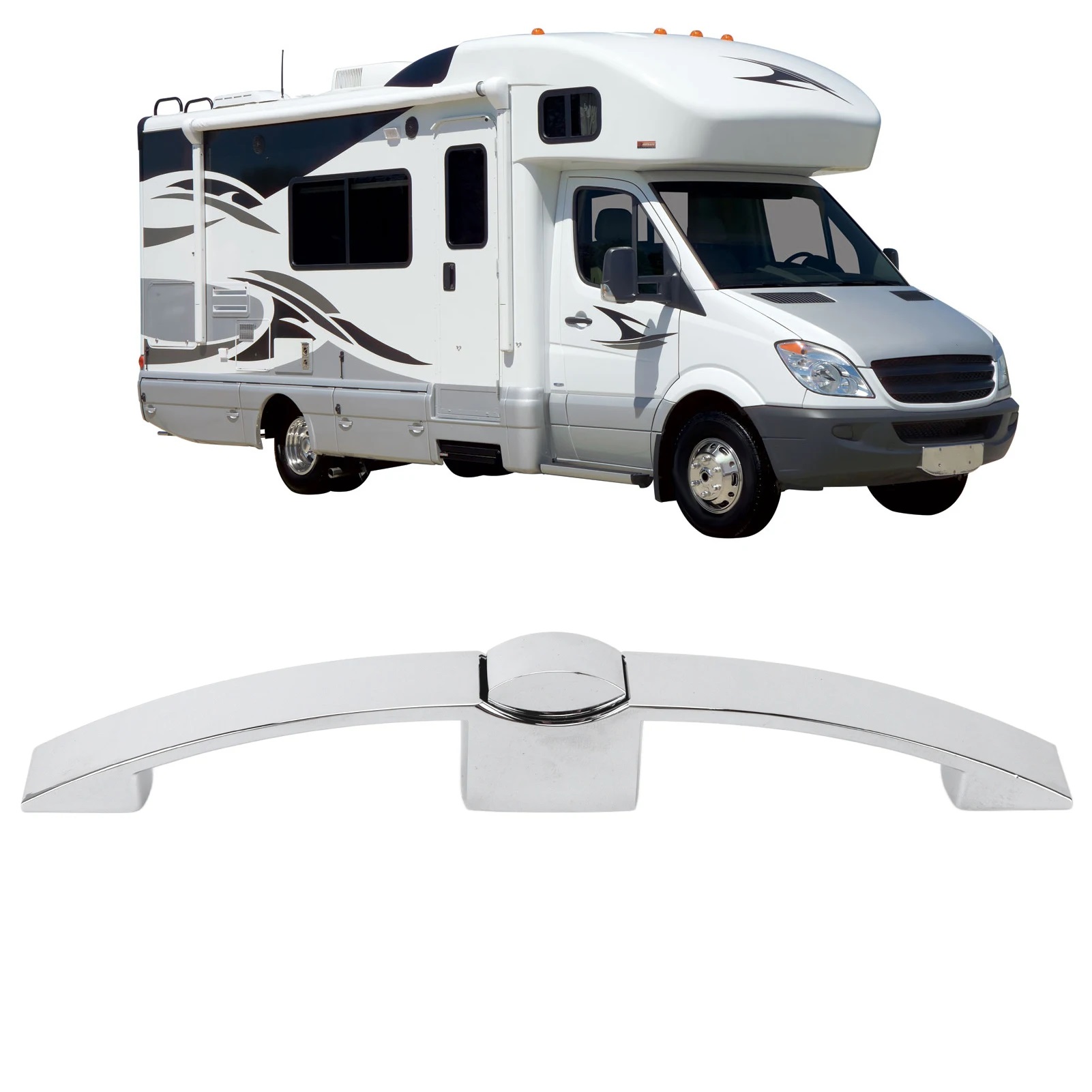 картинка Ручка-замок мебельная BL06-128-PC (матовый)