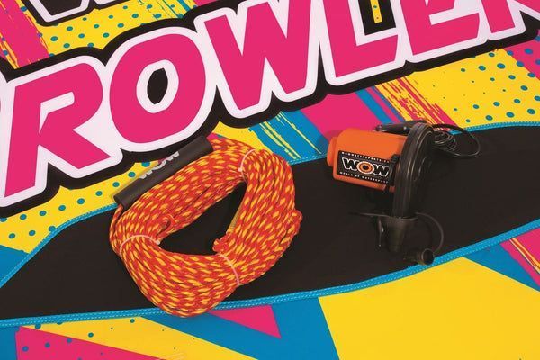 картинка Баллон буксируемый Prowler 2P с электрическим насосом и буксирным тросом