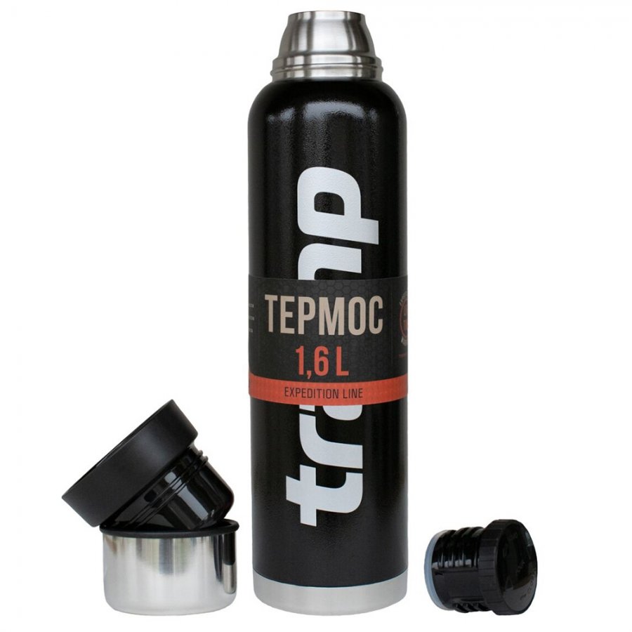 картинка Термос TRAMP Expedition line 1,6 л., Черный