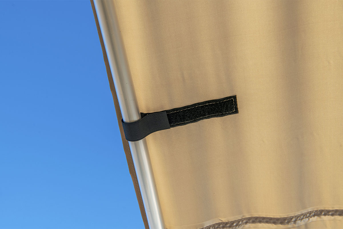 картинка Палатка с автомобильным тентом-маркизой, солнцезащитная РИФ  2х2 м 