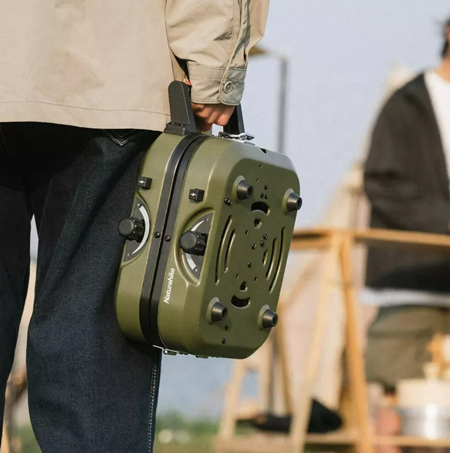 картинка Плита газовая Naturehike, портативная, двойная, складная