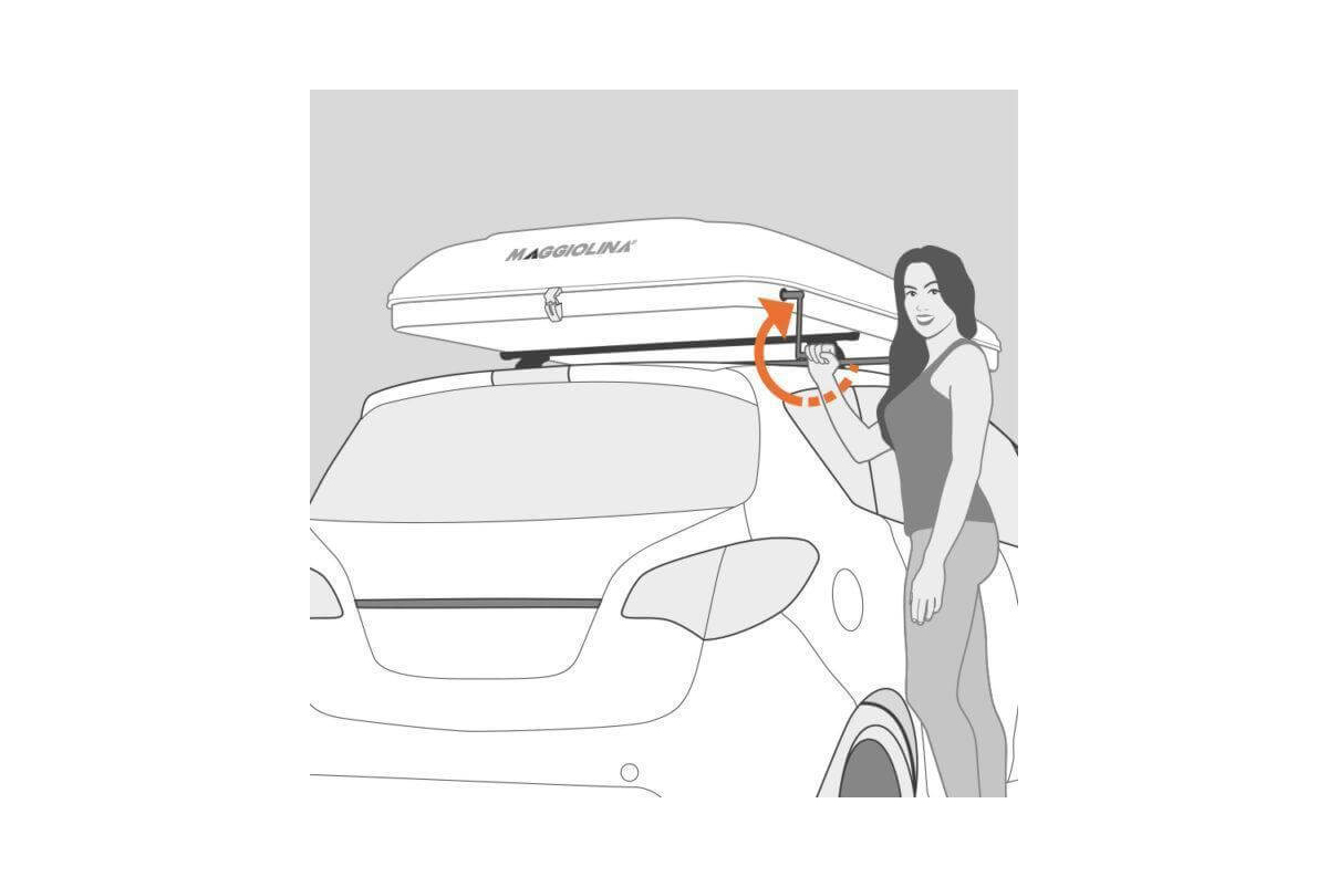 картинка Автопалатка MAGGIOLINA CARBON FIBER SMALL, тент серый, лестница 215 мм