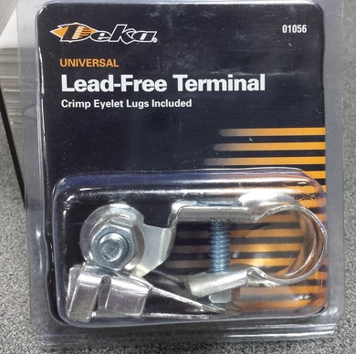 картинка Клемма АКБ DEKA универсальная стальная