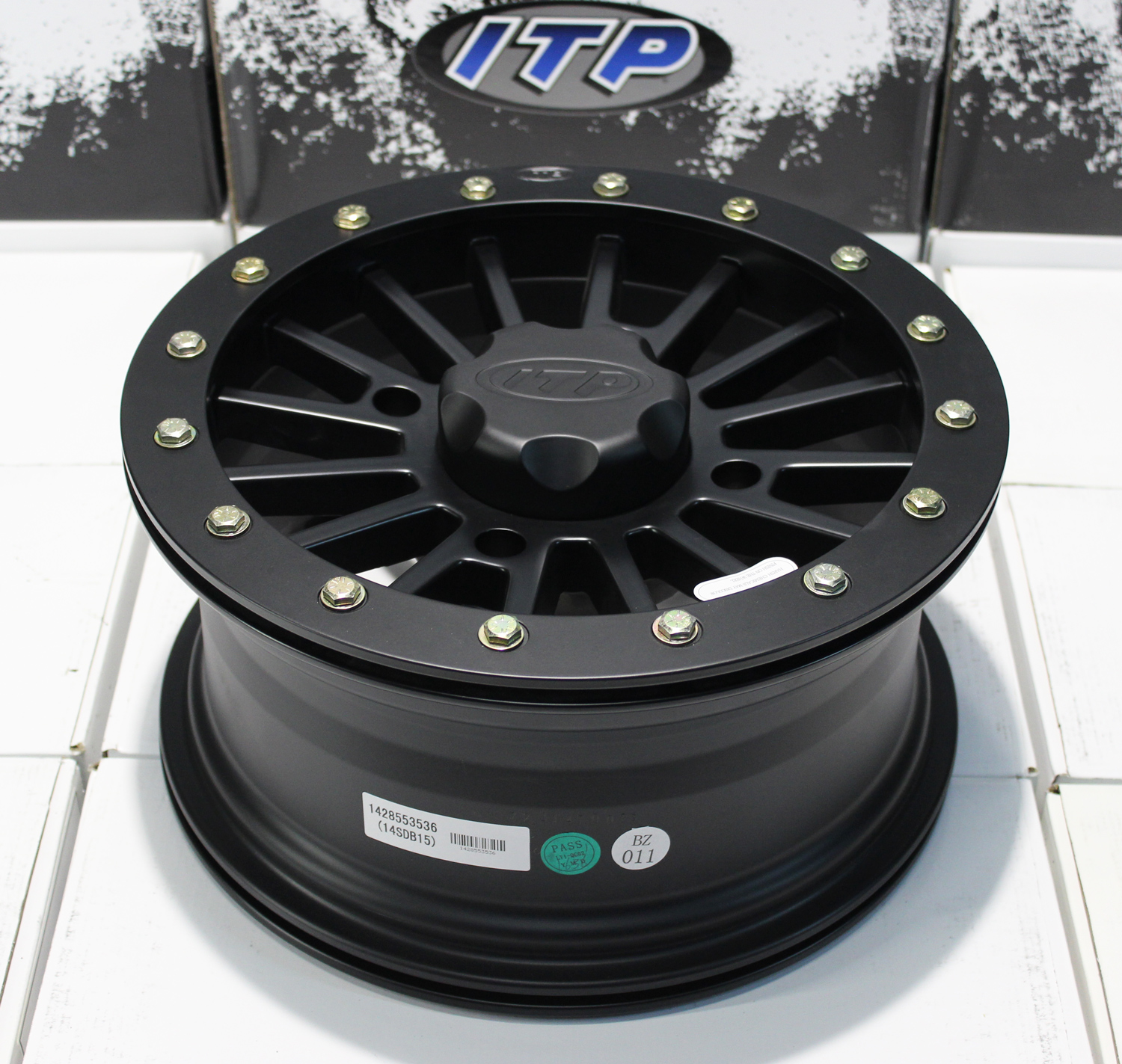 картинка Диск для квадроцикла ITP SD Series Dual Beadlock 14SDB15BX