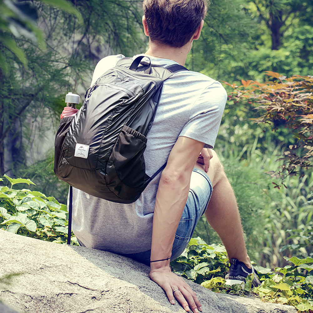 Рюкзак Naturehike 18L NH17A012-B Ultra-Light компактный черный