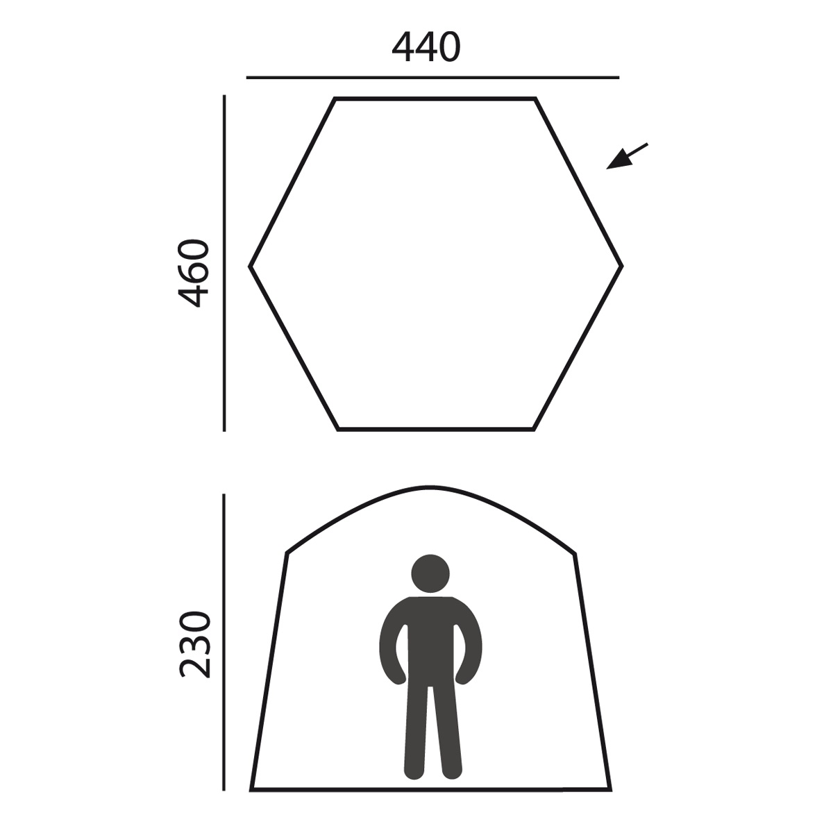 картинка Шатер-палатка BTrace Castle быстросборный