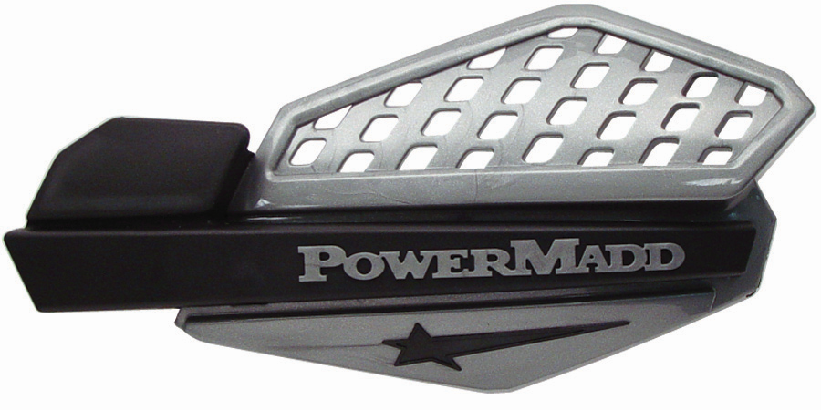 Ветровые щитки для квадроцикла "PowerMadd" Серия Star, серый/черный