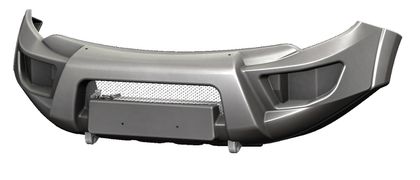 картинка Бампер передний АВС-Дизайн Mitsubishi L200 2015- (БАЗОВЫЙ, под покраску,без оптики)