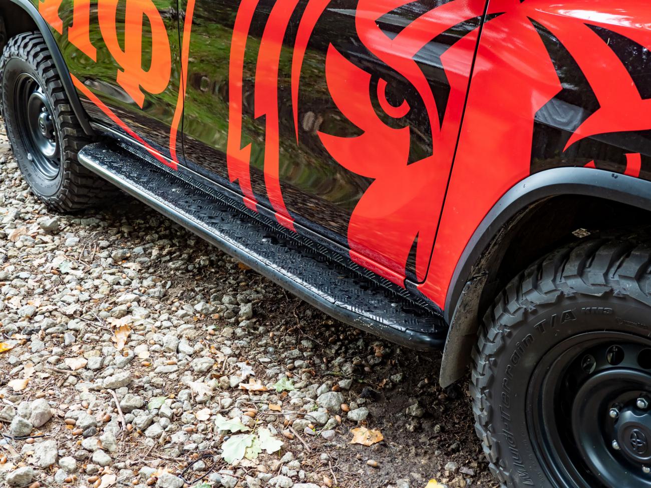 картинка Пороги РИФ силовые Toyota Fortuner 2015+