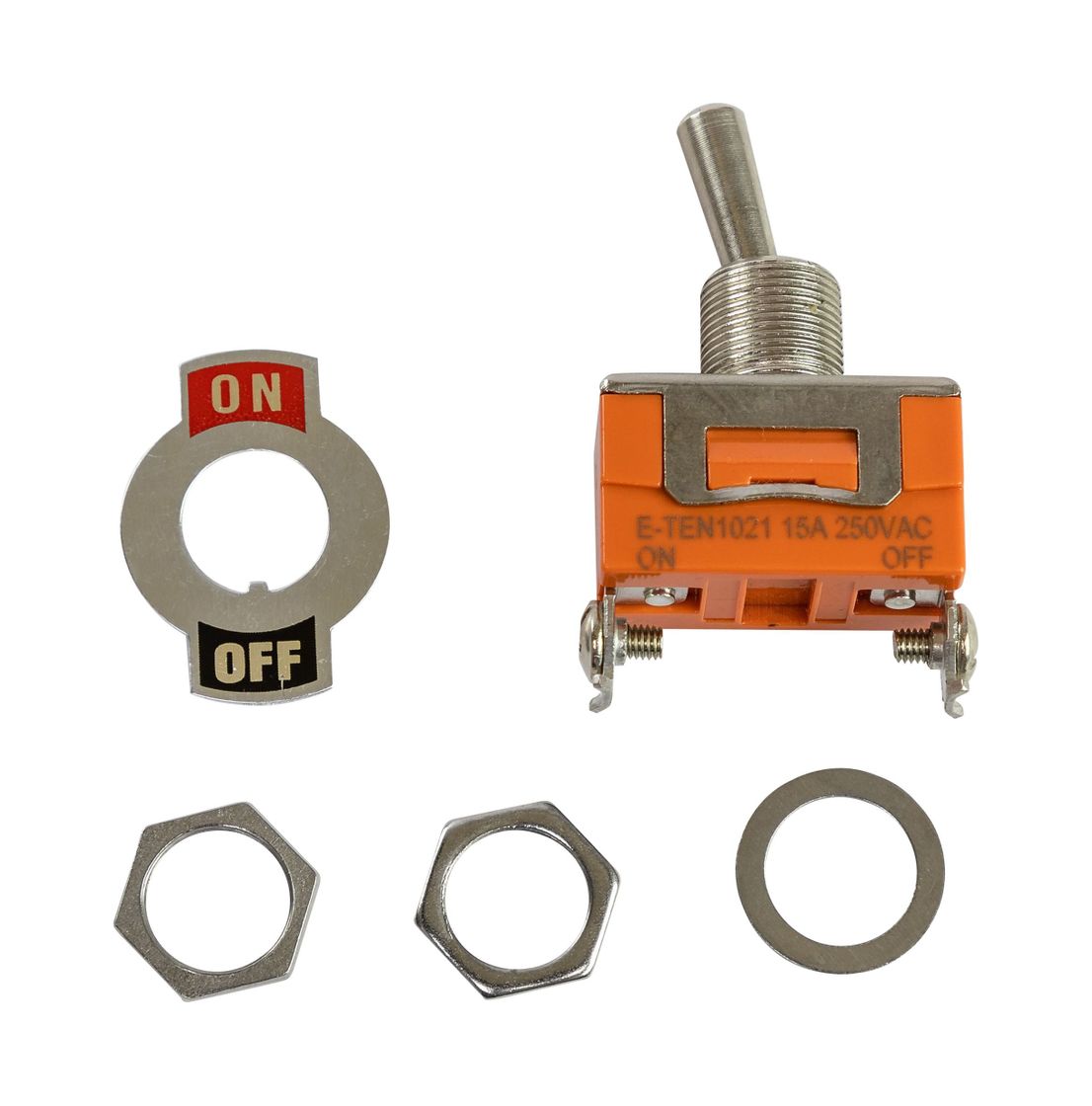 картинка Тумблер двухпозиционный ON-OFF 12 В/6А 2P