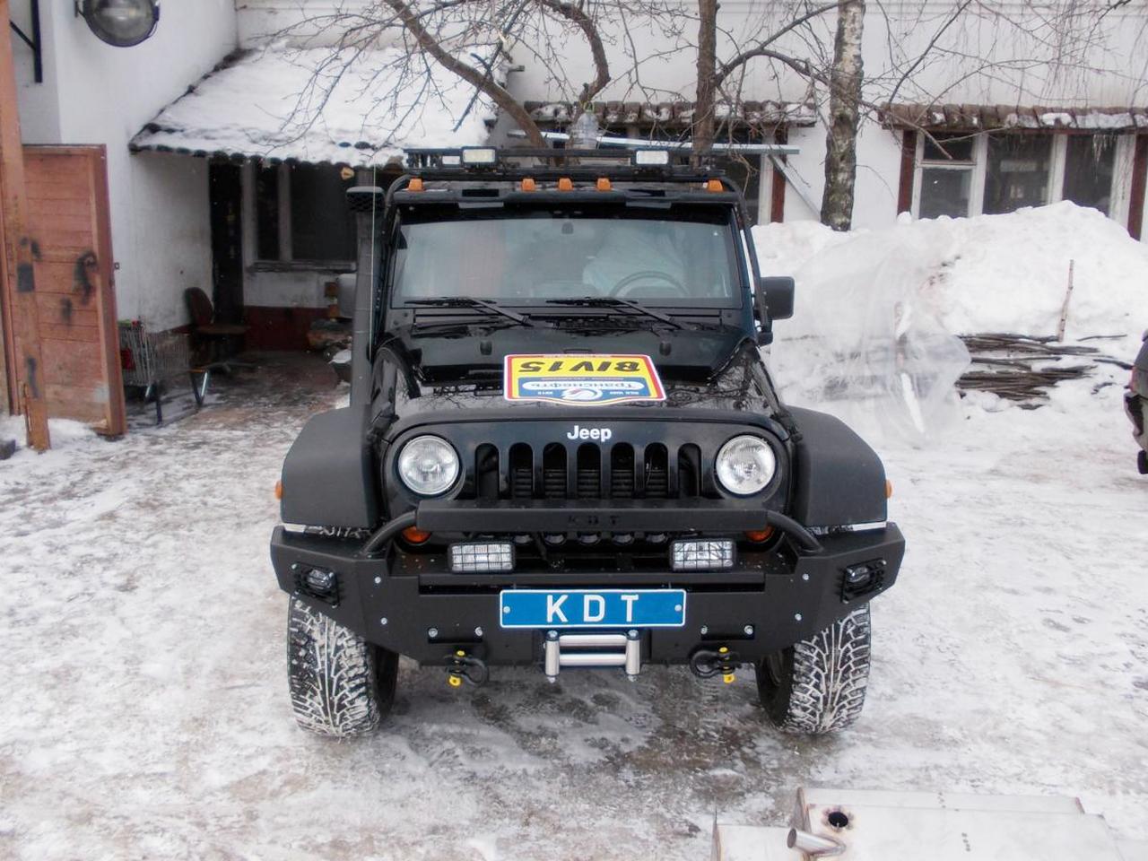 картинка Передний силовой бампер - Jeep Wrangler арт.2301