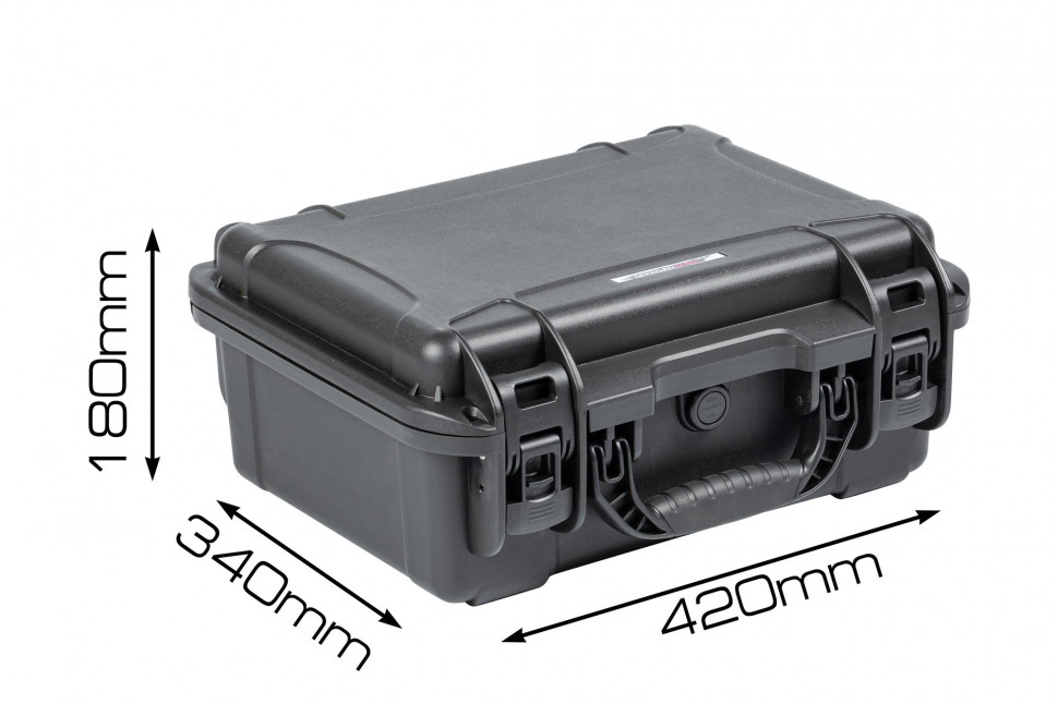Кейс OffRoadTeam Element EL613450 ЧЕРНЫЙ, внутри 380*258*173мм, IP65