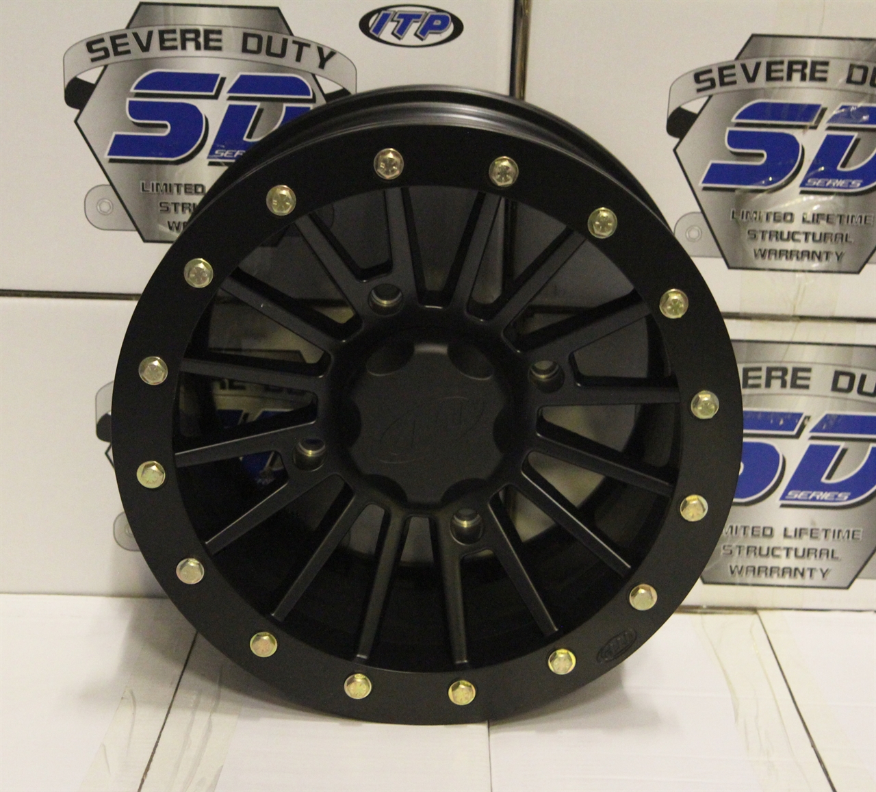 картинка Диск для квадроцикла ITP SD Series Dual Beadlock 14SDB13BX
