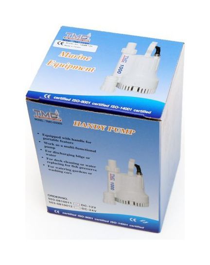 картинка Помпа осушительная, 12 В, 1000GPH (3785 л/ч)