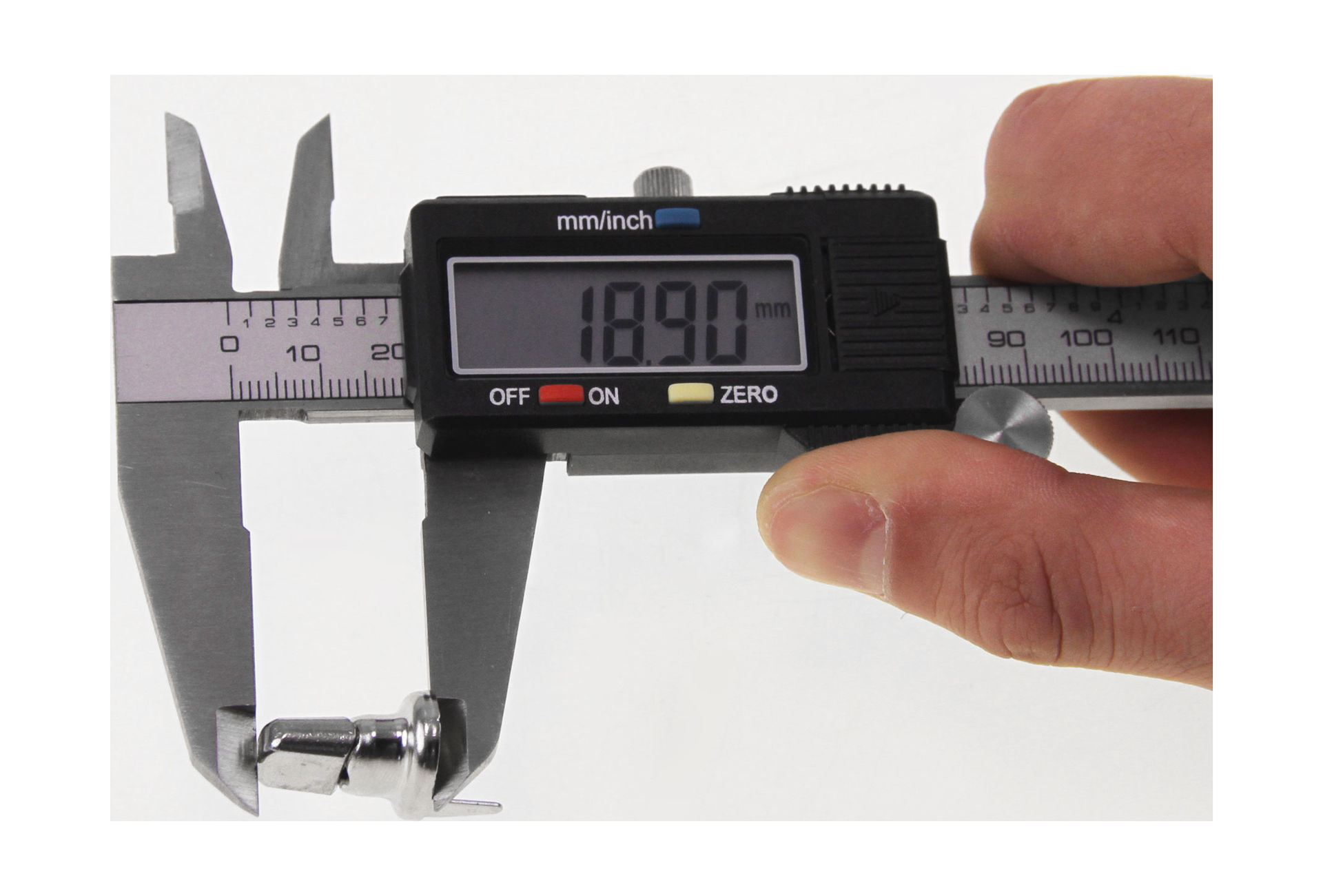 картинка Застежка тентовая DOT поворотная c лапками, никелированная латунь