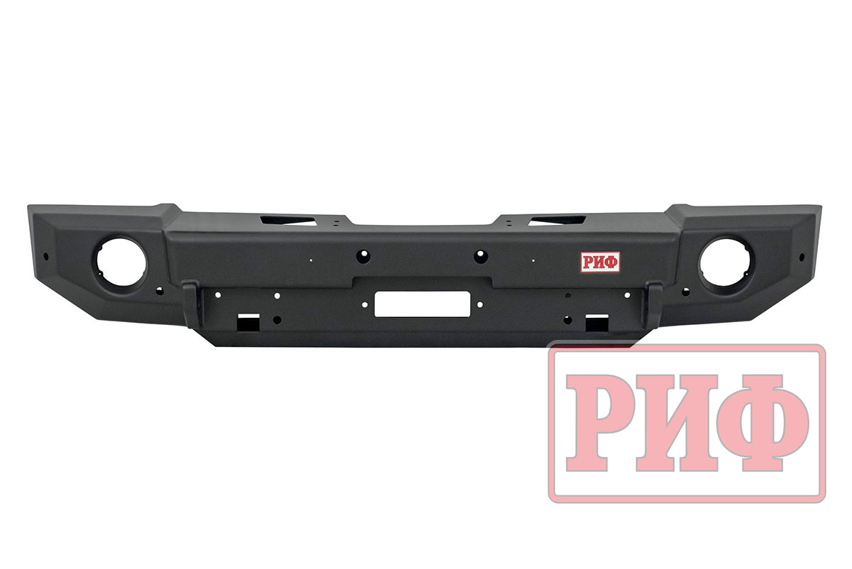 картинка Бампер РИФ силовой передний Jeep Wrangler JL 2018+