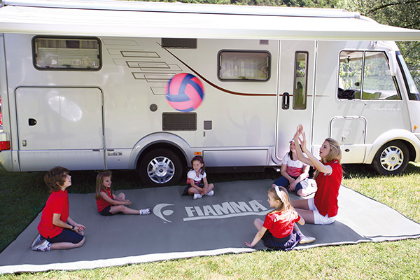 картинка Маркиза Fiamma F45s, 2.6м, настенная, корпус белый, полотно серое