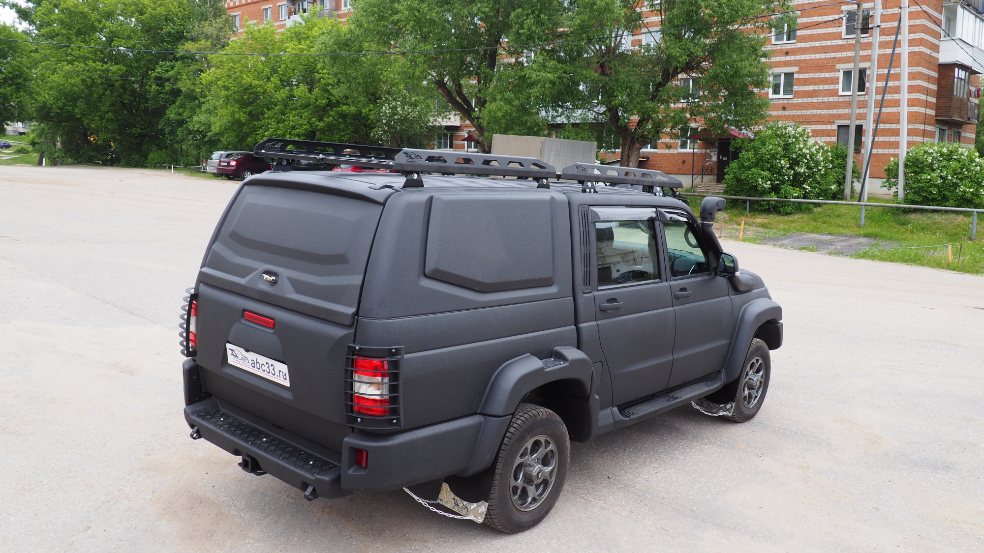 Комплект дополнительных опор для кунга ABC.UAZ.BR.09 ABC.UAZ.LC.014