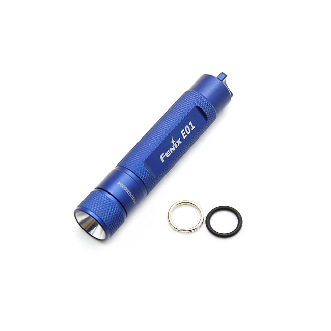 Фонарь Fenix E01 Nichia white GS LED желтый