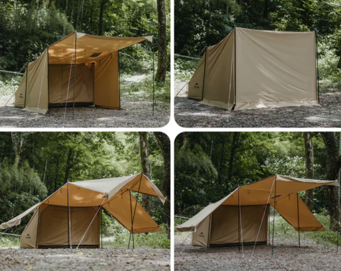 картинка Палатка Naturehike Mountain Stream, 1-местная, алюминиевый каркас, бежевая