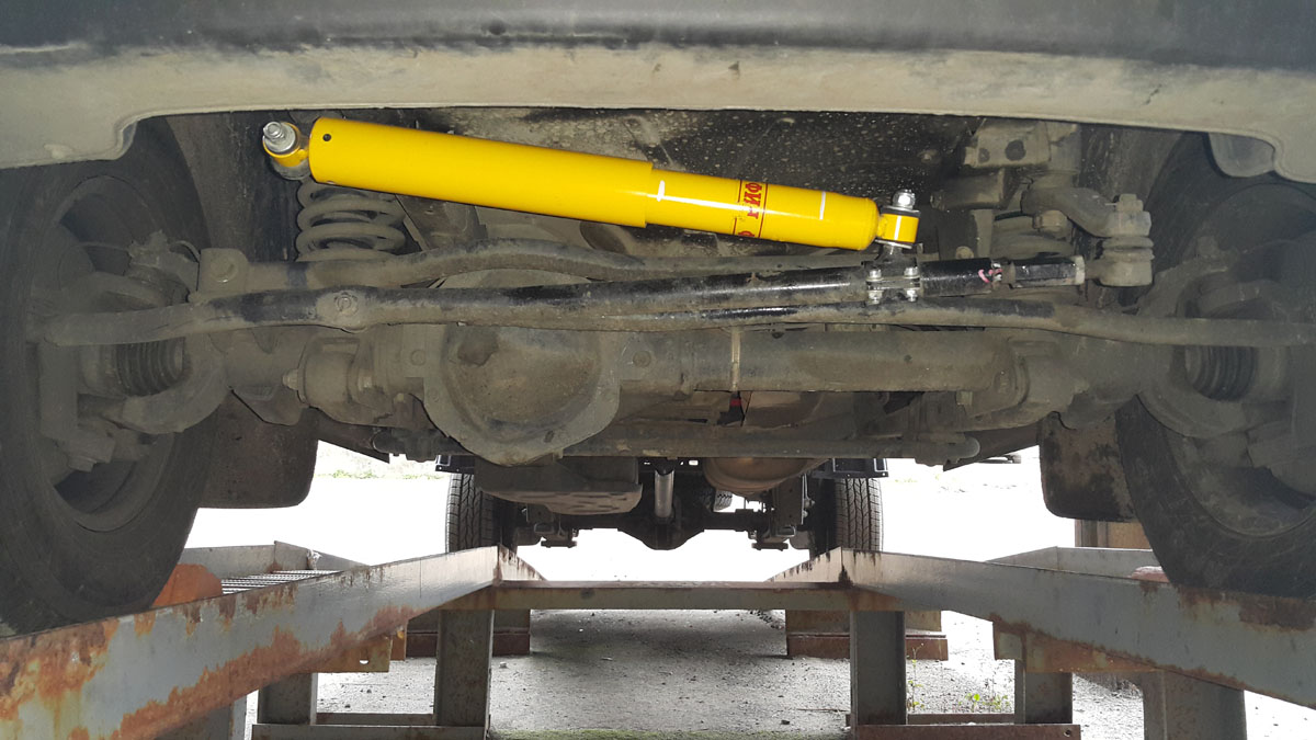 картинка Демпфер рулевой РИФ с кронштейнами УАЗ Патриот 2019+