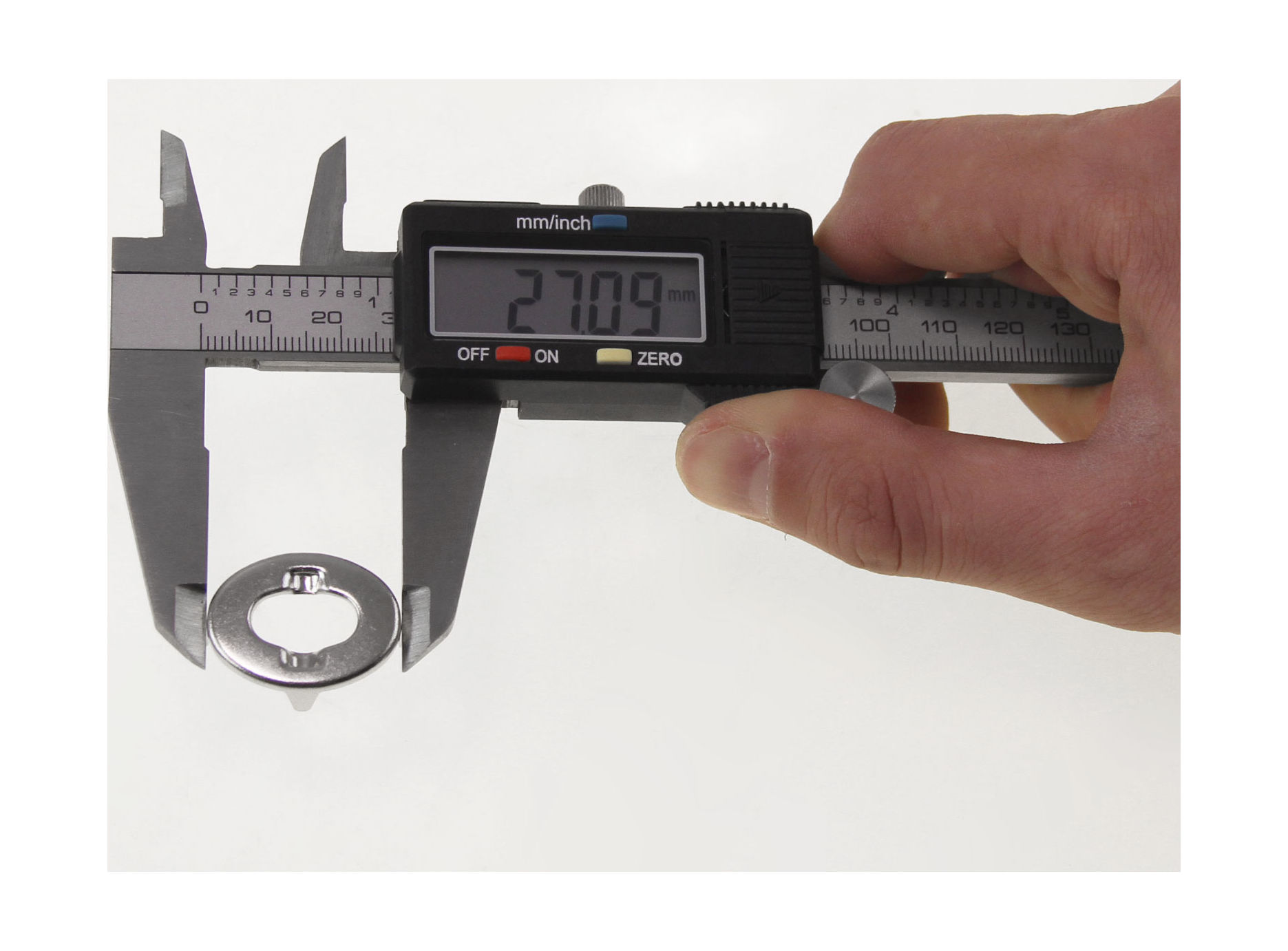 картинка Люверс под поворотную застежку DOT, никелир. латунь