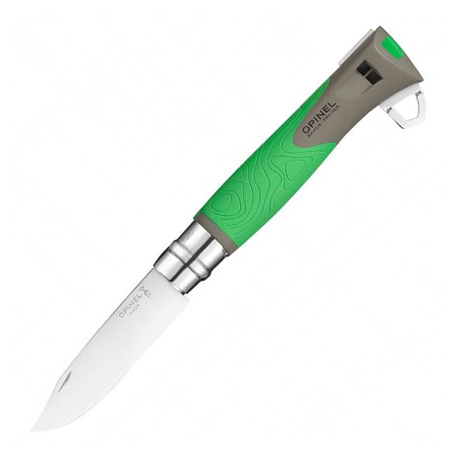 картинка Нож Opinel №12 Explore, зеленый, 001899