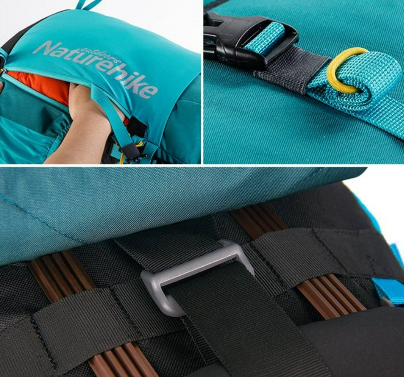 картинка Рюкзак туристический Naturehike 45L, черный