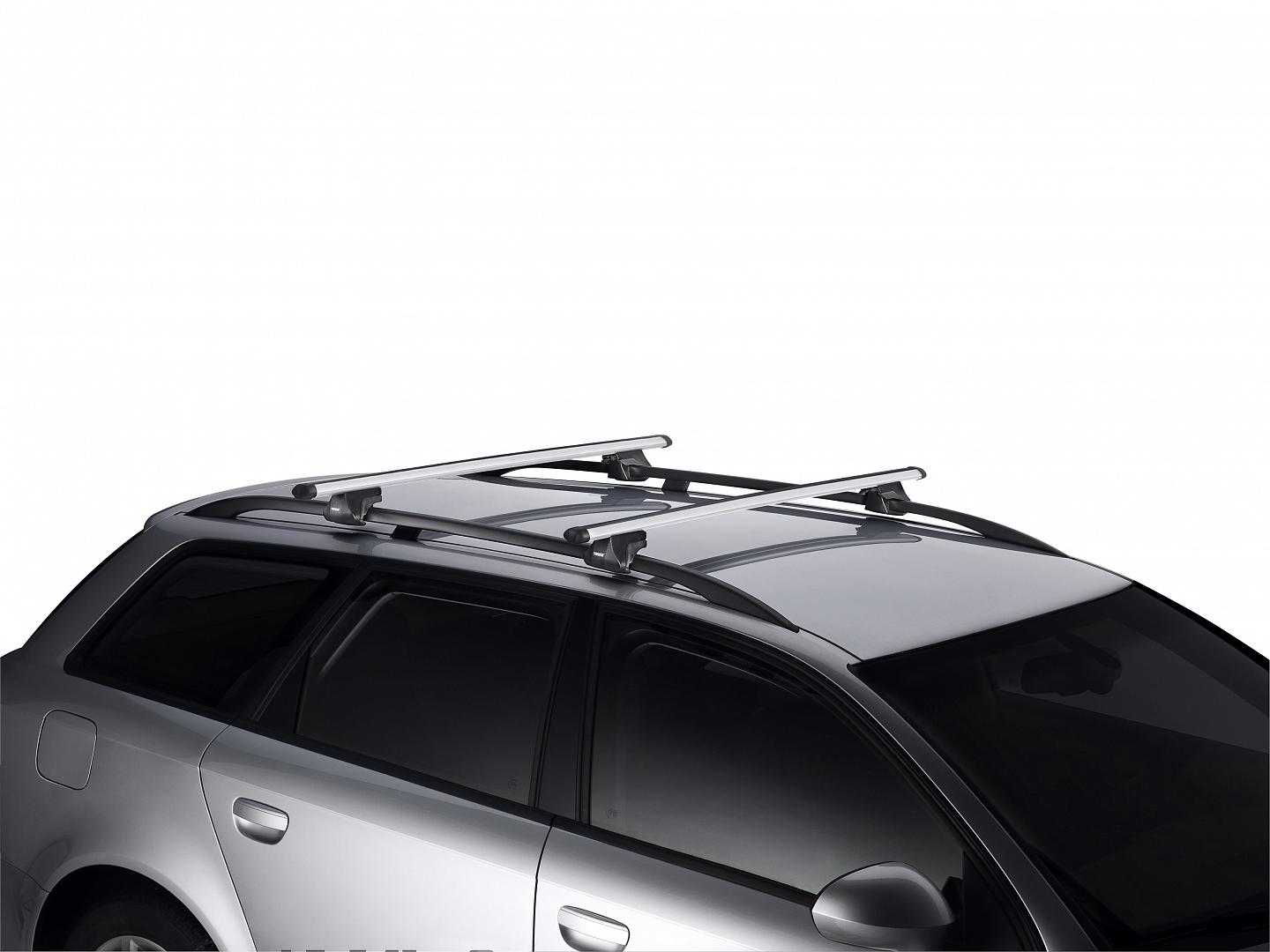картинка Багажник THULE на рейлинги Smart Rack 127см алюминиевые дуги