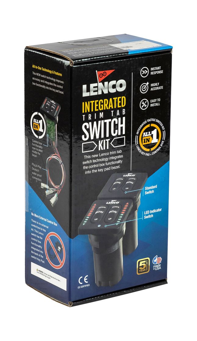 картинка Панель управления транцевыми плитами Lenco (15169-001)