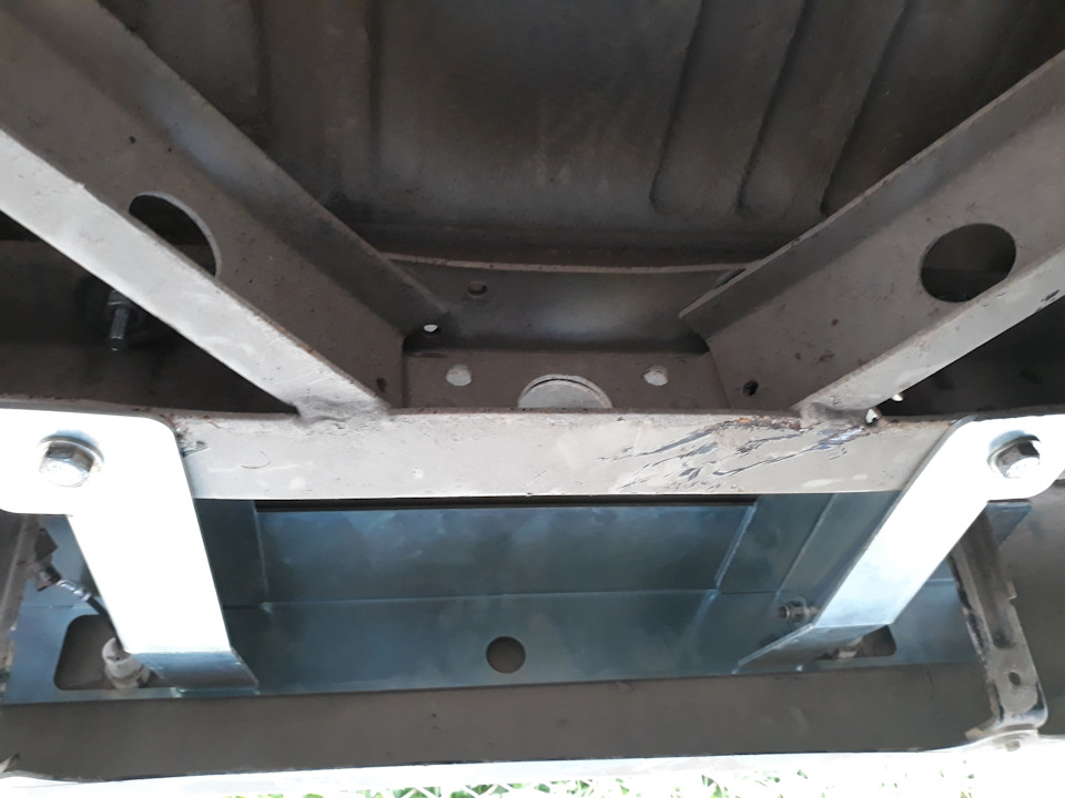 картинка Усилитель заднего бампера УАЗ Патриот 2017+ "AUTOGUR73"