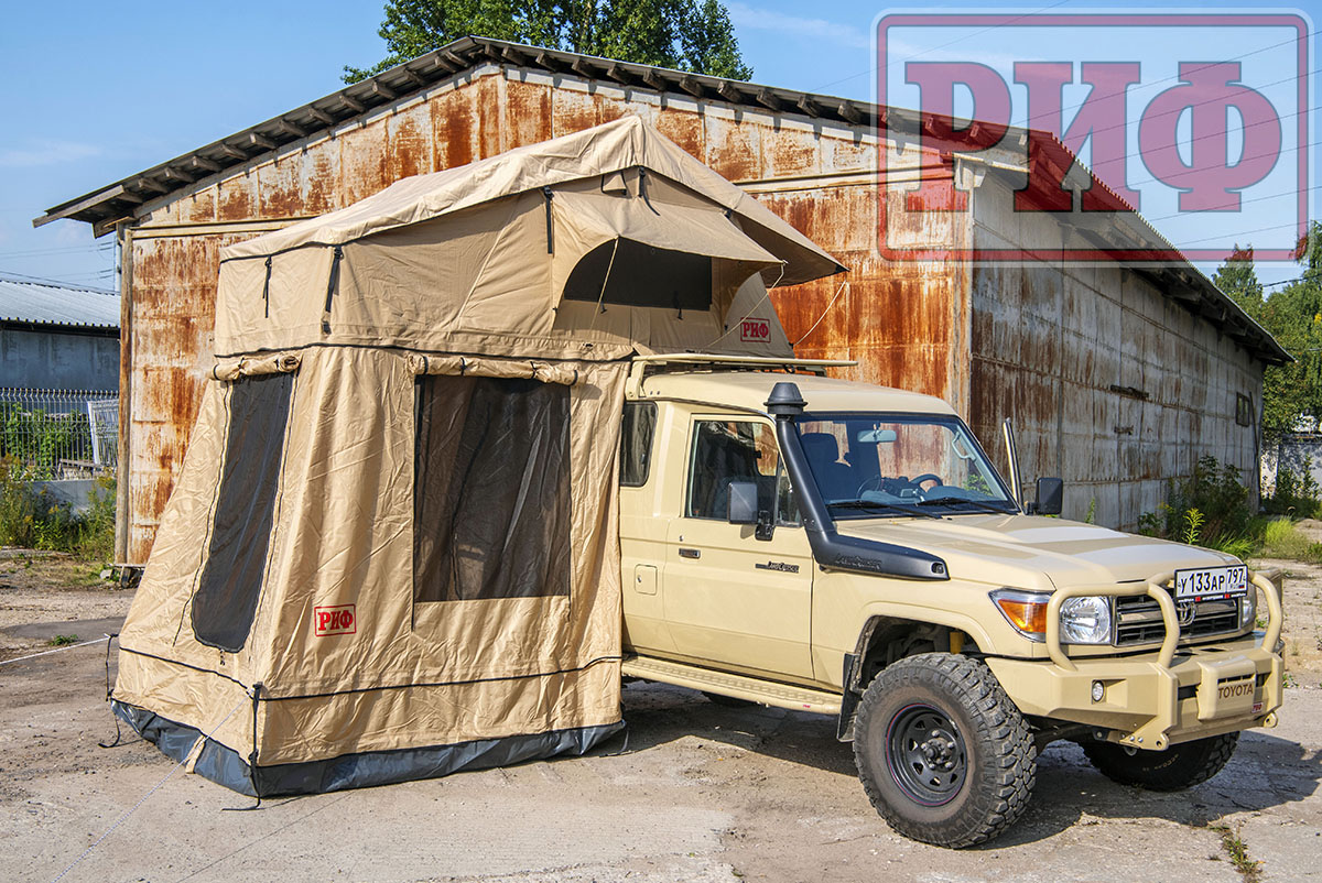 картинка Тамбур к палатке РИФ Soft RT02-120, тент песочный