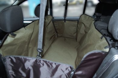 картинка Автогамак для перевозки собак "Хаки"