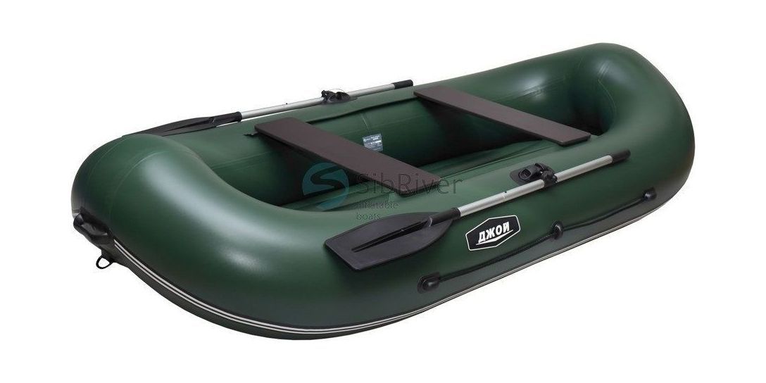 картинка Надувная лодка ПВХ Джой 280 НД, зеленый, SibRiver