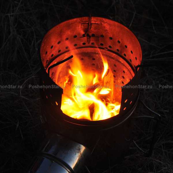 картинка Турбо-печка PoshehonStar из нержавейки PS1500T 1.5л