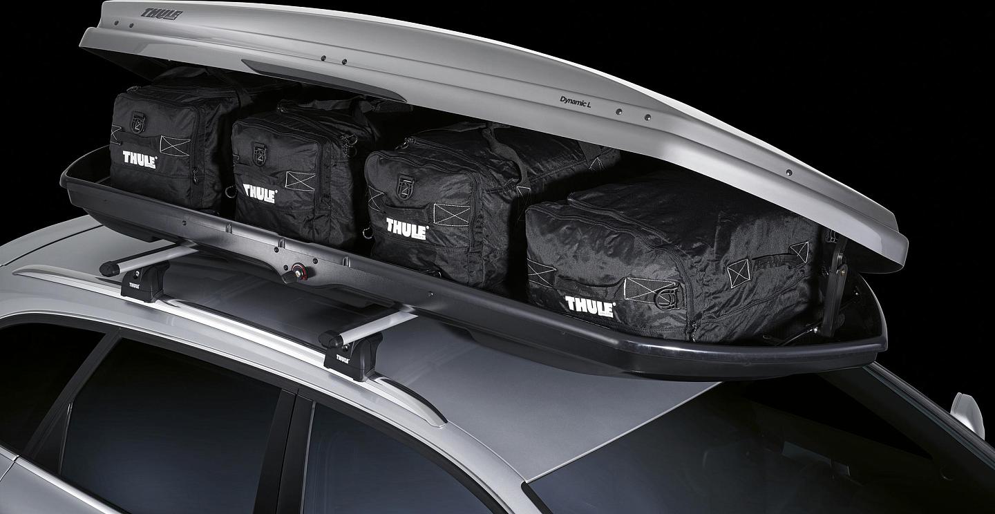 картинка Бокс Thule Dynamic L (900), 235х94х35 см, черный глянцевый, 430 л