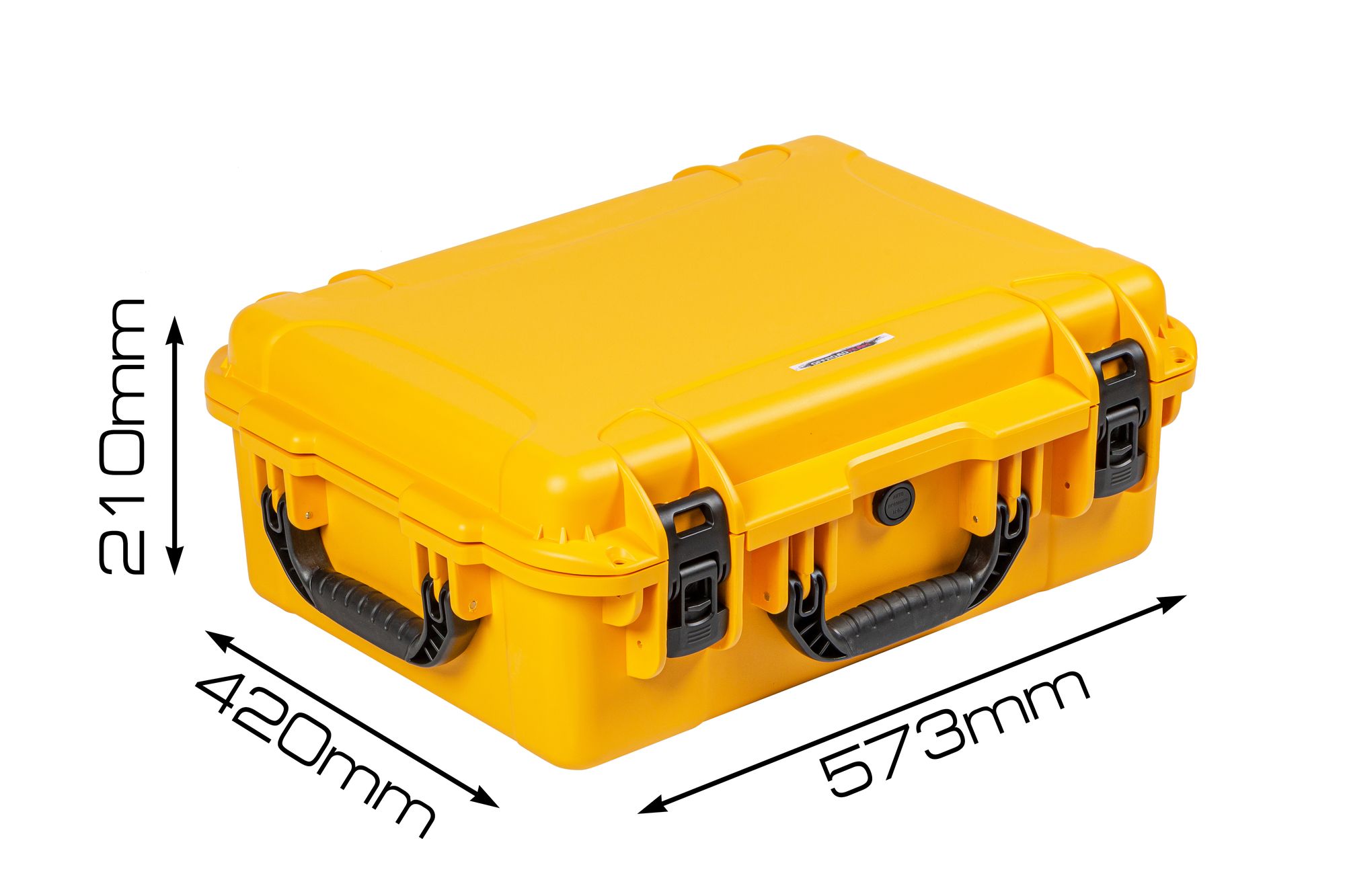 Кейс OffRoadTeam Element EL613600 ЖЕЛТЫЙ, внутри 508*356*204мм, IP65