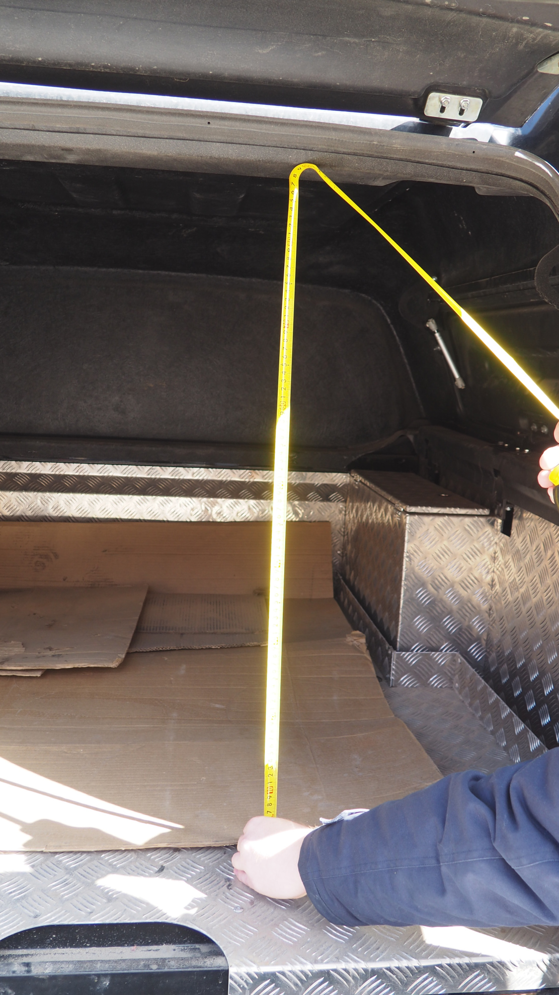 картинка Крышка (кунг) кузова для Mitsubishi L200 (двойная кабина) (2015-2019)/Fiat Fullback (двойная кабина) (2016-) (3 двери) (белая) АВС-Дизайн ABC.MCCL200.