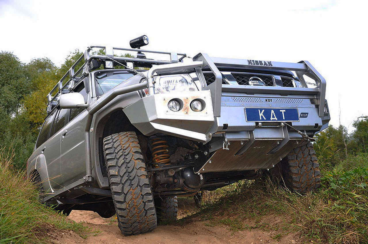 Защита рулевых тяг Nissan Patrol