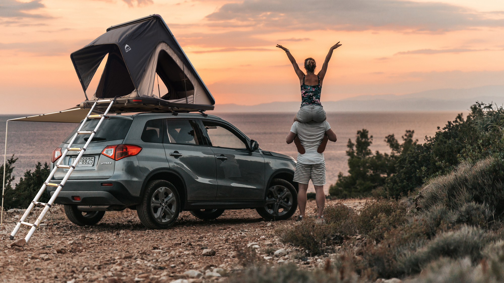 картинка Палатка на крышу автомобиля Wild Land Bush Cruiser 120
