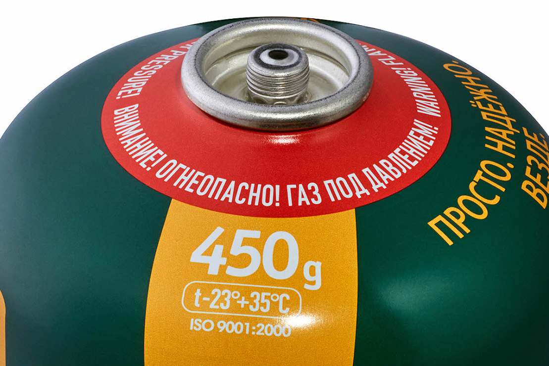 картинка Баллон резьбовой TOURIST 450 г STANDARD