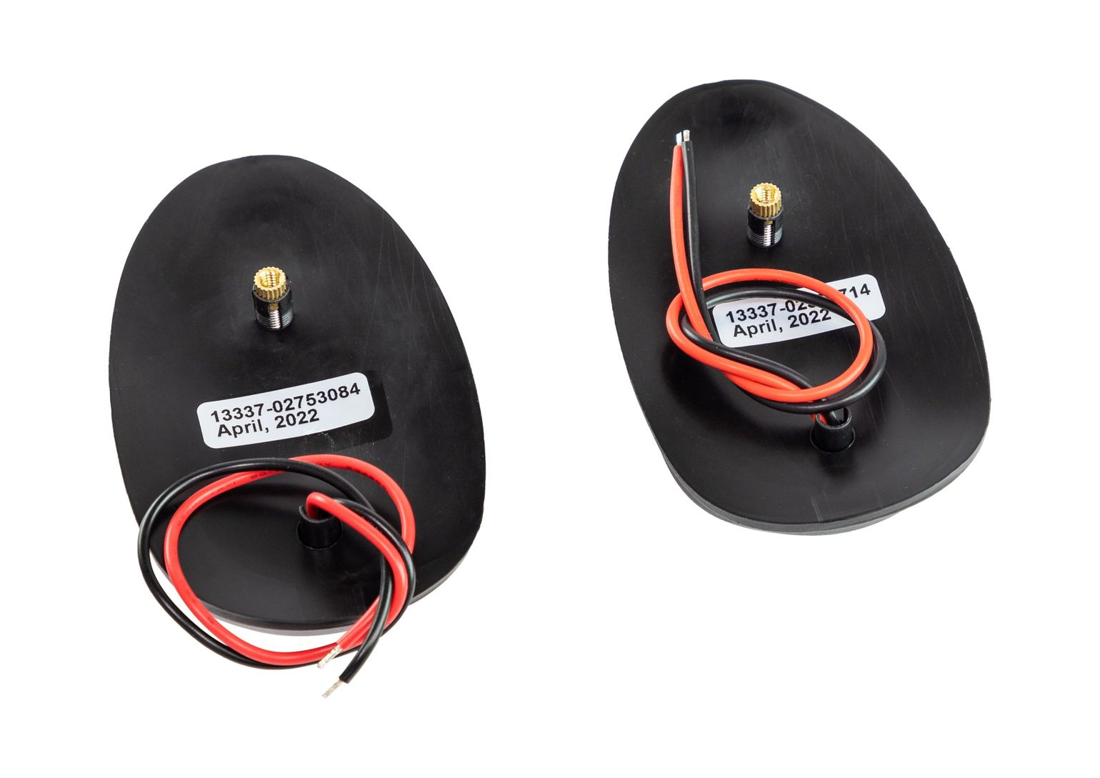 картинка Огни ходовые светодиодные, черный корпус, комплект