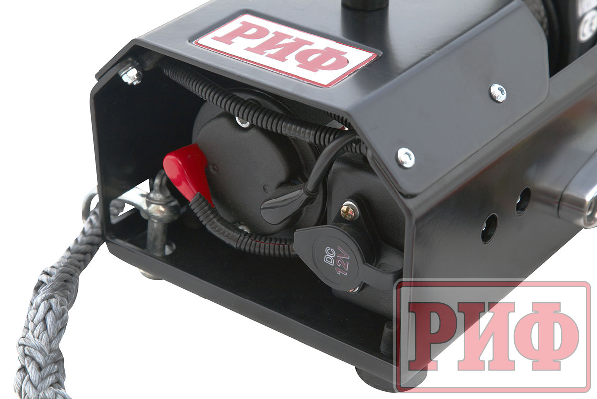 картинка Переносная лебедка РИФ 4500USR c малой площадкой, синтетика