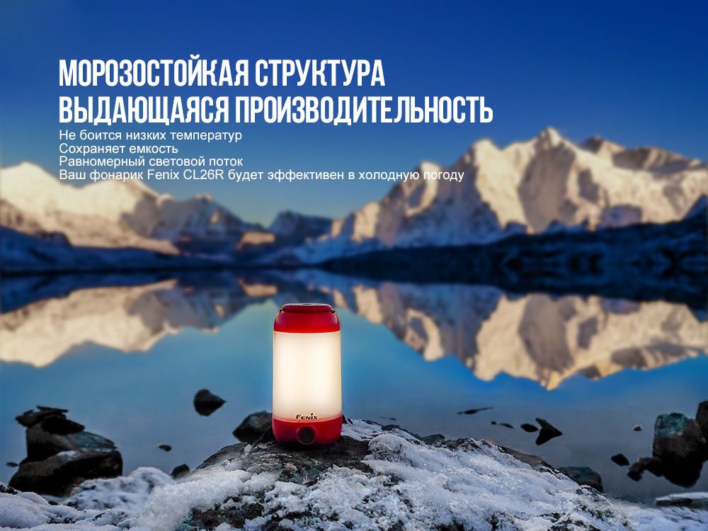 картинка Фонарь Fenix CL26R зеленый