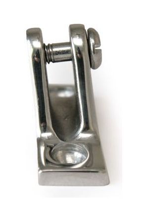 картинка Кронштейн палубный 75 град, с винтовым штифтом, ровное основание